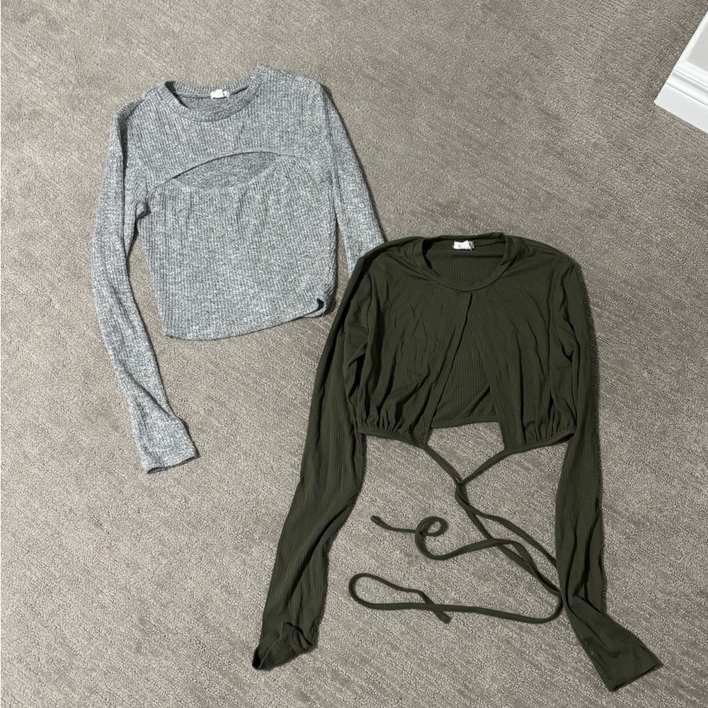 Garage going out long sleeve tops